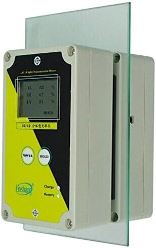 Gowe Split Transmittance Meter 3 IN 1 UV transmission meter, IR transmission meter, Light Transmittance Meter, Visible light center wavelength 530nm, UV center wavelength 365nm