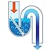 Drain Cleaner Strick ,Clean Batonnet Deodorizer Package, 12 Pack. As Seen on TV Keeps Drains Pipes Clear(Orange)