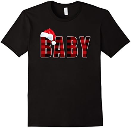 Red Plaid Baby Buffalo Matching Family Pajama T-Shirt