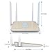 Wifi Router AC1200 Wireless Router Wi-Fi High Speed Dual Band 5GHZ/2.4GHZ Long Range Smart External Antenna Whole Home,Office, Meeting,Public Place