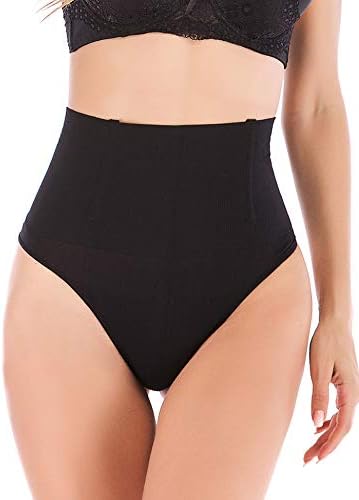 Youloveit Women High/Middle Waist Thong Shapewear Panty Waist Cincher Tummy Control Underwear