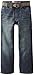 Lee Little Boys' Dungarees Belted Slim Straight Leg Jeans