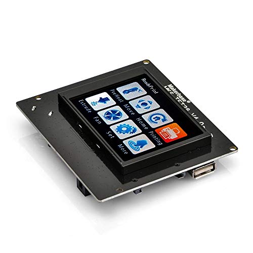 Gowoops 3D Printer Controller LCD Touch Sreen for Arduino, MKS TFT28 2.8'' LCD Display, Suitable for MKS Base Gen Mini SBASE Board, TFT28 Can Work with Ramps1.4 - Thumbnail 3