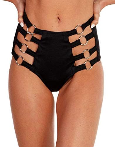 iHeartRaves High Waisted Strappy Booty 