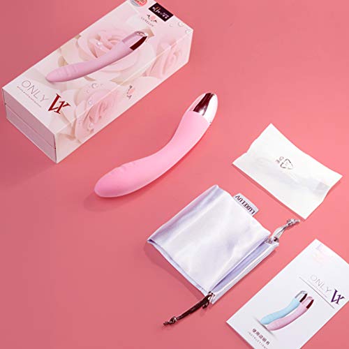 Tingze416 Women Silicone Personal Wand Ma-ss-ger Cordless (Pink)