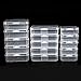 WXJ13 15 Pieces 3 Size Bead Storage Box Plastic Transparent Organizer
