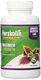Forskolin 250mg (20% Standardized), 60 Capsules - Pure Coleus Foskohlii Root Extract for Weight Loss, Maximum Potency Extra Strength Diet Pills, Get Slim, Trim and Fit with Dr Belly Buster Supplement - 200cc, 3 oz Bottle