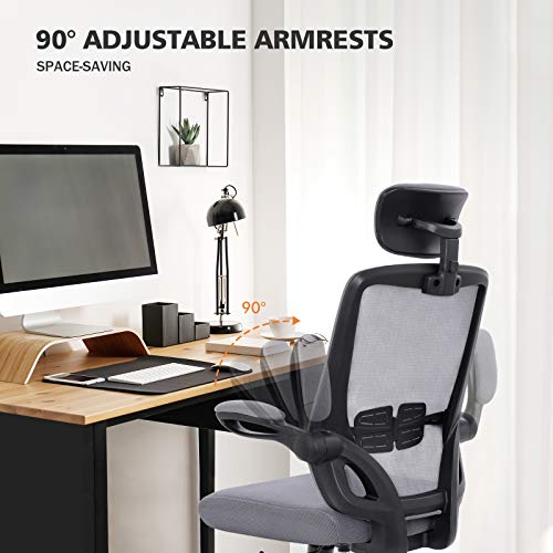 ENGBER Office Chair Ergonomic Desk Chairs Lumbar Support, Mesh Computer
