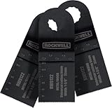 Rockwell RW9122.3 Sonicrafter 1-3/8-Inch Universal End Cut Blade, 3-Piece