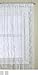 Lorraine Home Fashions Monaco Super Wide Tailored Window Panel, 120 by 72-Inch, Snow White, Set of 2
