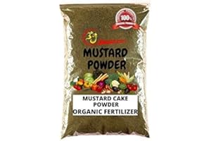 ROSEVILL Extra Power Mustard Cake Powder Organic Fertilizer for Home GardenManure for Plants 1kg
