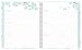 Blue Sky Snow & Graham 2018 Weekly & Monthly Planner, Hardcover, Twin-Wire Binding, 8
