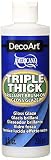 DecoArt TG01-9 Triple Thick Gloss Glaze, 8-Ounce Triple Thick Gloss Glaze