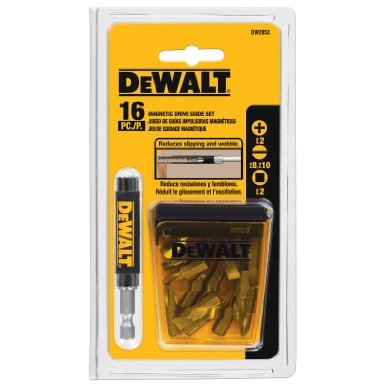Click Here to See More Images DeWalt DW2053 16 Piece Magnetic Driver Guide Set