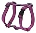 Reflective Adjustable Dog H Harness for Small to Medium Dogs; matching collar and leash available, Pink