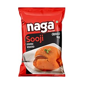 Naga Sooji Double Roasted Sooji 1kg