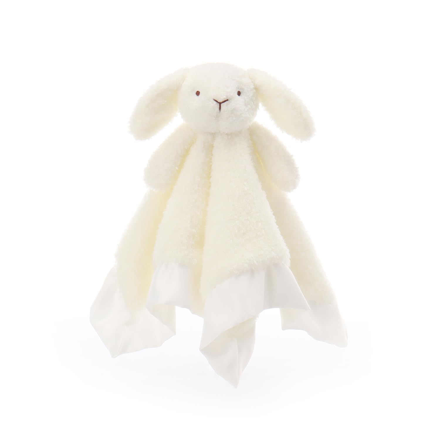 Photo 1 of Apricot Lamb Stuffed Animals Soft Security Blanket White Bunny Rabbit Infant Nursery Character Blanket Luxury Snuggler Plush(White Bunny, 14 Inches)