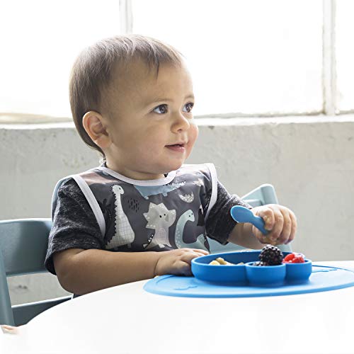 ezpz Sesame Street Cookie Monster Mat (Blue) 100 Silicone Suction