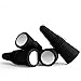 Yougoals Silicone Wine Bottle Stopper for Wine Beverage Soda Beer, Reusable Wine Stopper, Beverage Bottle Stoppers, Gifts for Wine Lovers, Man, Women(Black 4PK)