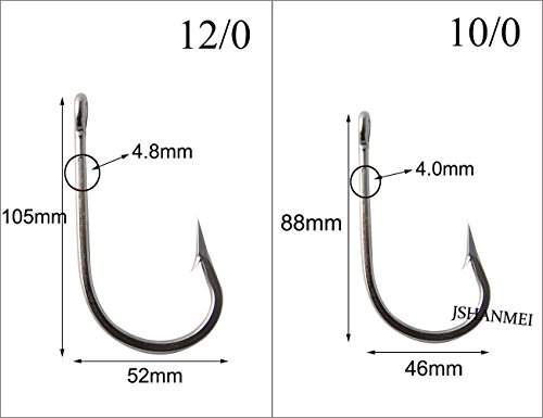 JSHANMEI-Twin-Hooks-Double-Drop-Rig-Stainless-Steel-Jig-Hooks-Shark-Rigs-Cable-Leader-Saltwater-Sea-Fishing-Big-Game-Tackle JSHANMEI-Twin-Hooks-Double-Drop-Rig-Stainless-Steel-Jig-Hooks-Shark-Rigs-Cable-Leader-Saltwater-Sea-Fishing-Big-Game-Tackle
