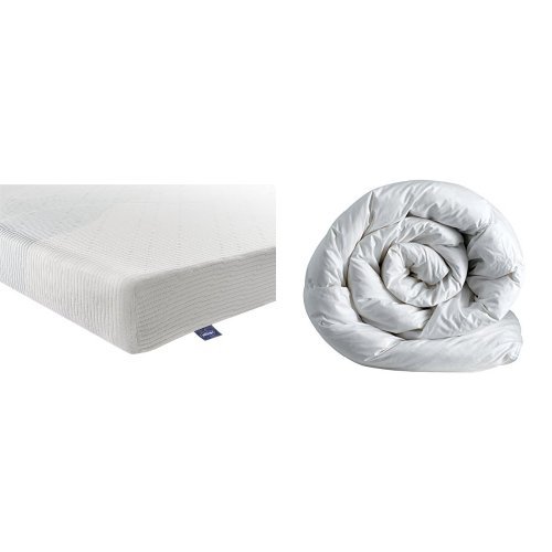 Silentnight 3Zone Memory Foam Rolled Mattress with a Deep Sleep 10.5