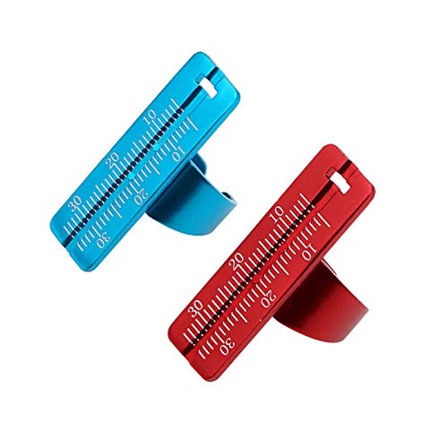 Regla de anillo dental Instrumento duradero portátil Dedo ligero