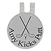 LGU Personalized Kicks Putt Golf Ball Marker Pocket Token Golf Accessory Magnetic Hat Clip with Coin
