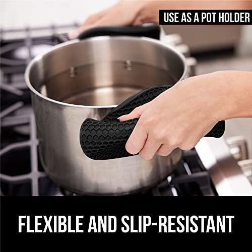 Gorilla Grip Heat and Slip Resistant Trivets, Oversized Round Silicone