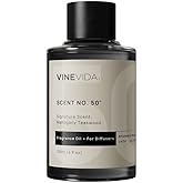 VINEVIDA Mahogany Teakwood Fragrance Oil for Cold Air Diffusers - 4 Fl Oz - Essential Oils for Diffuser Oil Refill & Air Freshener Room Spray