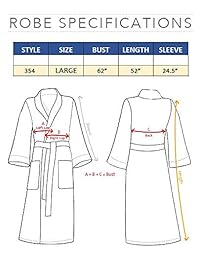Monarch Cypress Unisex Terry con capucha Robe