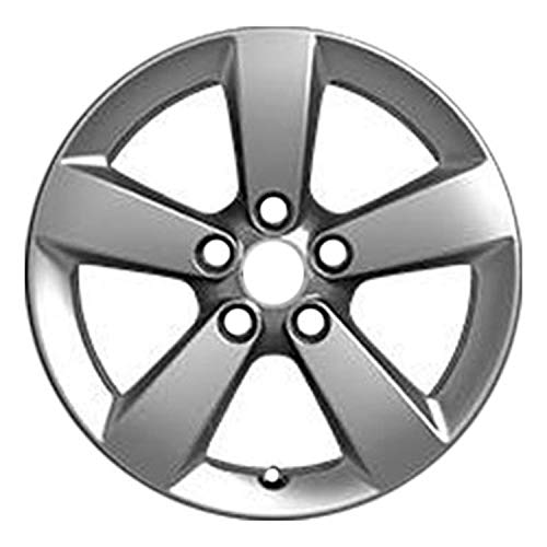 Multiple Manufactures ALY02483U20 Silver Wheel with Painted and Meets All Federal Motor Safety Standards (16 x 7. inches /5 x 110 mm, 46 mm Offset)