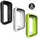 TUSITA [3-PACK] Silicone Case + Screen Protector For Garmin Edge 820/Edge Explore 820 GPS Bike Computer Cover