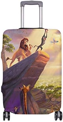 Travel Luggage Cover The Lion King Suitcase Protector Fits 18-20 Inch Washable Baggage Covers