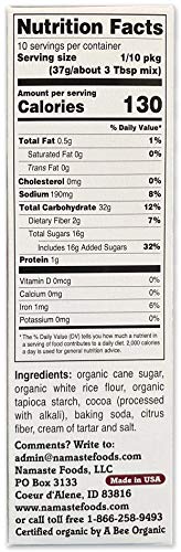 NAMASTE FOODS ORGANIC DEVILS FOOD CAKE, 13 OUNCE