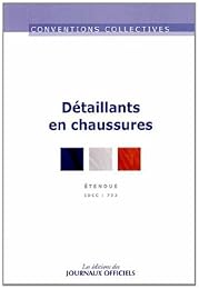 Convention collective nationale, Détaillants en chaussures