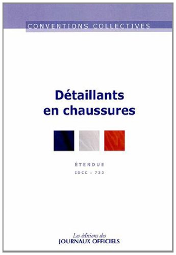 Convention collective nationale, Détaillants en chaussures