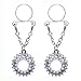 Nipple Rings Body Piercing Jewelry,Nipple Shield Rings 14G Surgical Steel a Pair