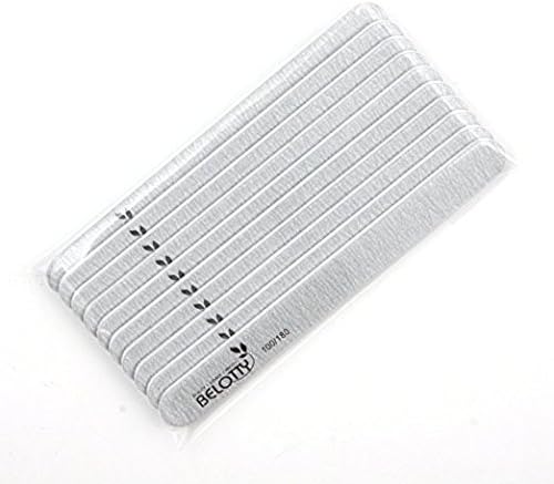 10 PCS Professional ZEBRA STRAIGHT nail file EB-180/56 (Grit #180/240)