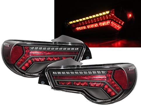 Crazythegod ビーアールゼット 並行輸入品 Brz Zn6 12 Present クーペ 2つのドア Drlダイナミックターンシグナル に Subaru Europe テールライト 黑 スバル