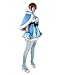 miccostumes Women's Magical Girl Mei Cosplay Cloak Dress (Small) Blue