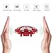 Richboom Hand Controlled Mini Drone for Kids Adults Boys Girls Gifts, Red