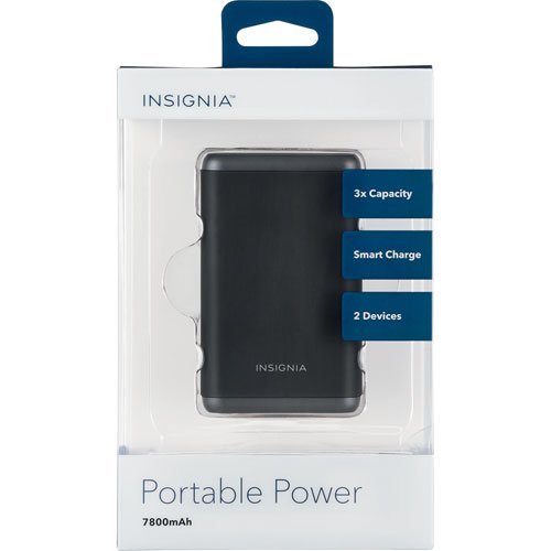 Galleon Insignia 7800mAh Power Bank Black