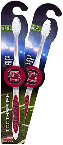 NCAA South Carolina Fighting Gamecocks Toothbrushes, 2-1-packs