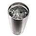 20oz Stainless Steel Tumbler with 4 Straws Bundle With Premium Quality 18/8 Stainless Steel Insulated Tumbler Cup + 4 Stainless Steel Straws + Straw Cleaner