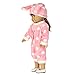 WensLTD Clearance! Cute Soft Robe Dolls Robe Fit for 18 inch Our Generation American Girl Doll (J)