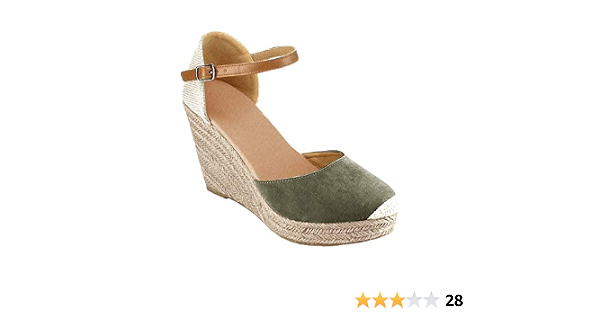 Amazon.com | Womens Wedge Espadrille 