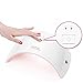 Gel Nail UV Light Nail Led UV Lamp for Gel and Regular Polish Kit SUN9C 24W Shellac Nail Polish Dryer Kit with UV Light Both Manicure and Pedicure - 1 Year Replacement Warranty