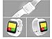 Bluetooth Smart Watch with Arc Screen White Color by ANCwear