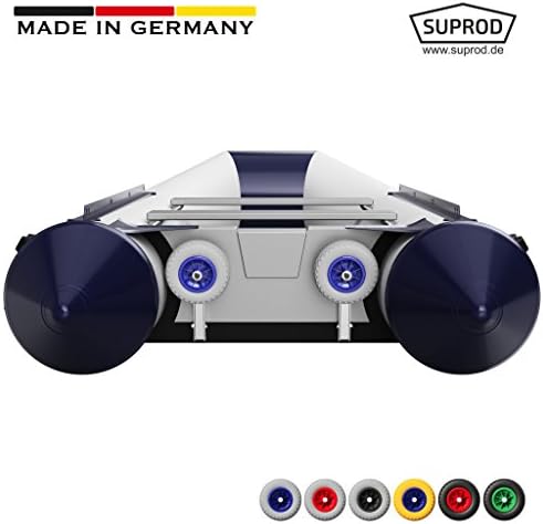 SUPROD Dinghy Boat Launching Wheels HD200, extra strong, Stainless Steel A4