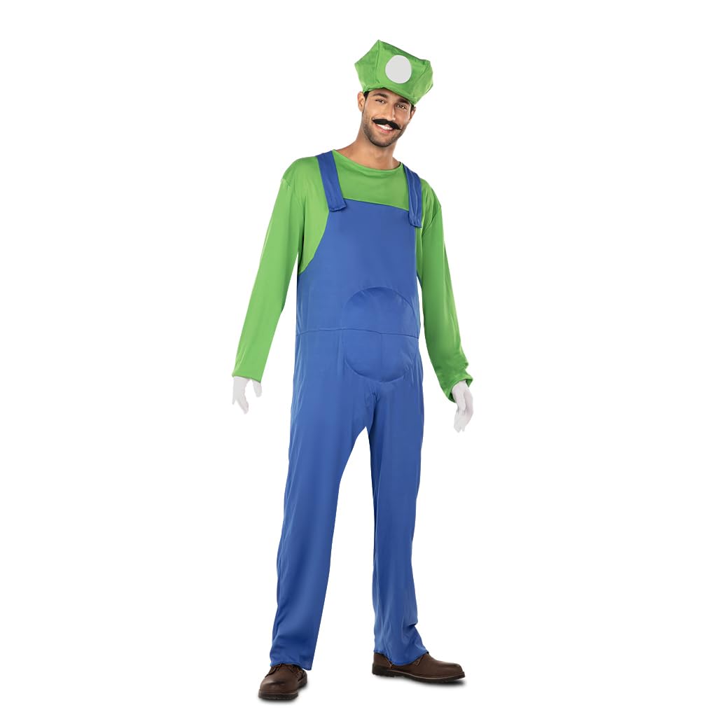 Fyasa Green Plumber Fancy Dress Costume For 12 Years Above